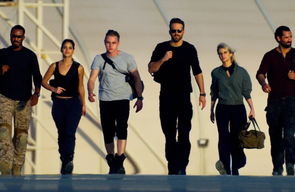 Behind the scenes on Six Underground filming in UAE (Abu Dhabi)