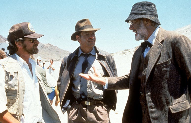 Behind the scenes on Indiana Jones and the Last Crusade filming in Spain