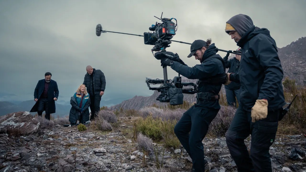 Behind the scenes on Tasmania Location Cinematographers Newsletter Feb filming in Tasmania
