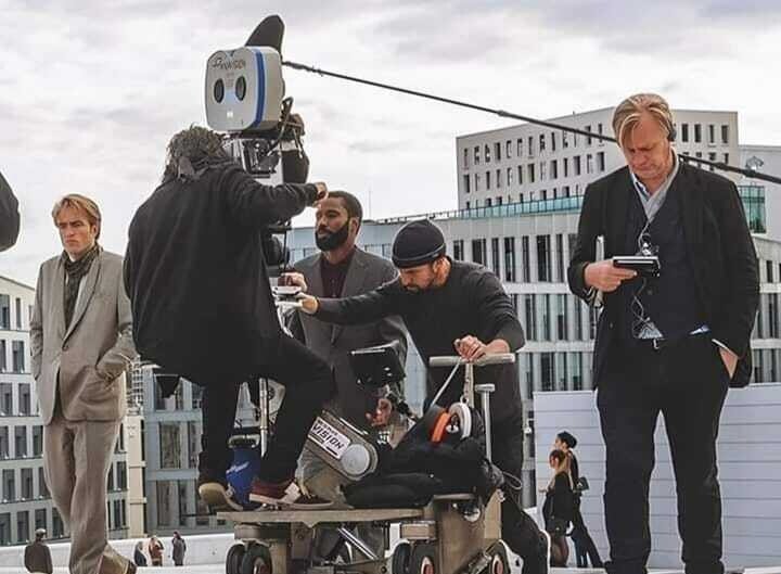 Behind the scenes on Tenet filming in Estonia