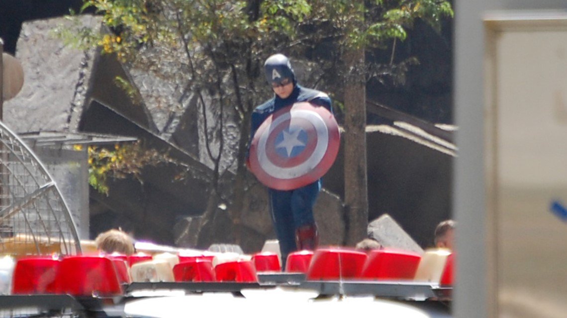 Behind the scenes on Avengers: Endgame filming in Ohio