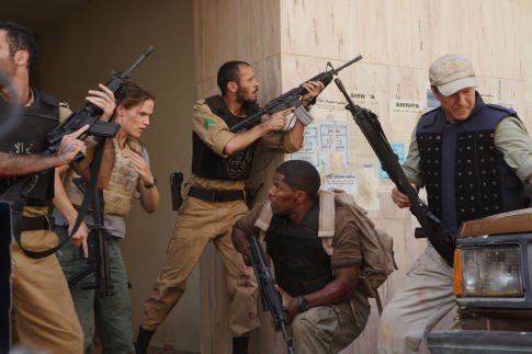 Behind the scenes on The Kingdom filming in UAE (Abu Dhabi)