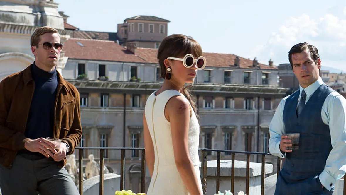 Behind the scenes on The Man From Uncle Finland filming in Finland