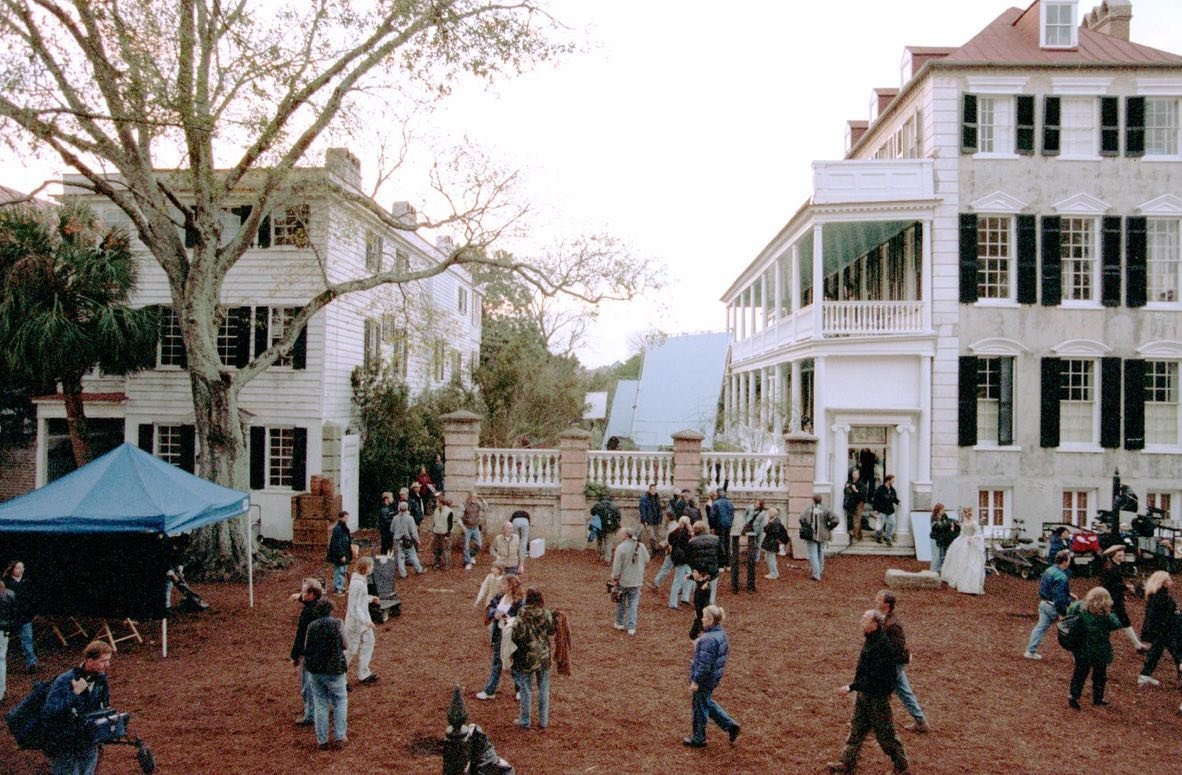 Behind the scenes on The Patriot filming in South Carolina