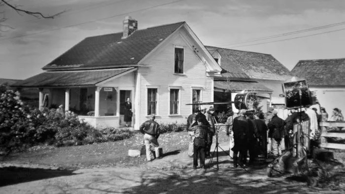 Behind the scenes on The Trouble With Harry filming in Vermont