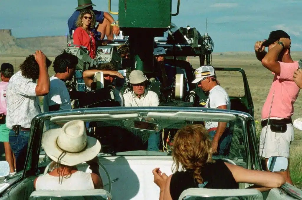 Behind the scenes on Thelma & Louise filming in Arizona