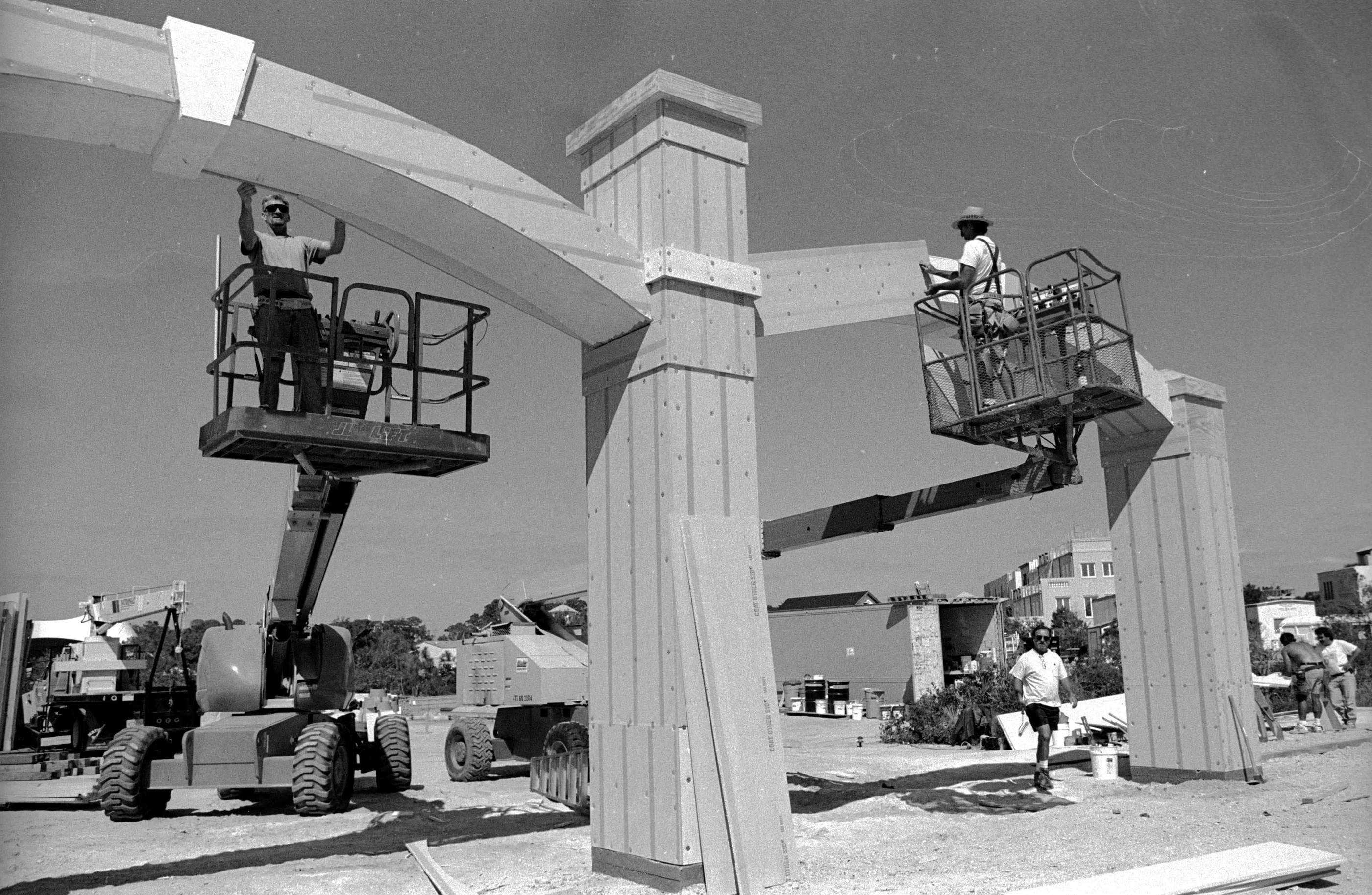 Behind the scenes on The Truman Show filming in Florida