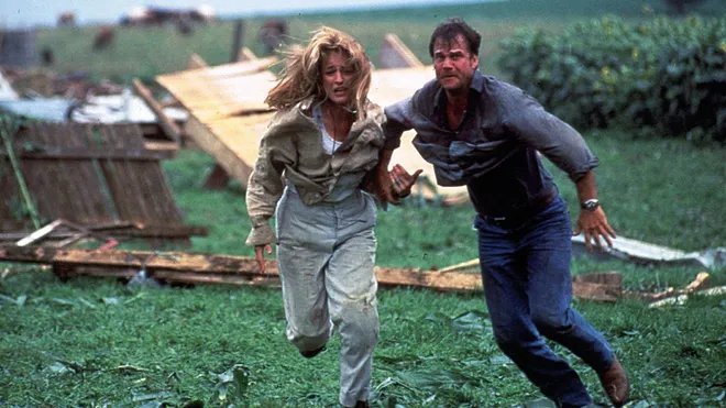 Behind the scenes on Twister filming in Iowa