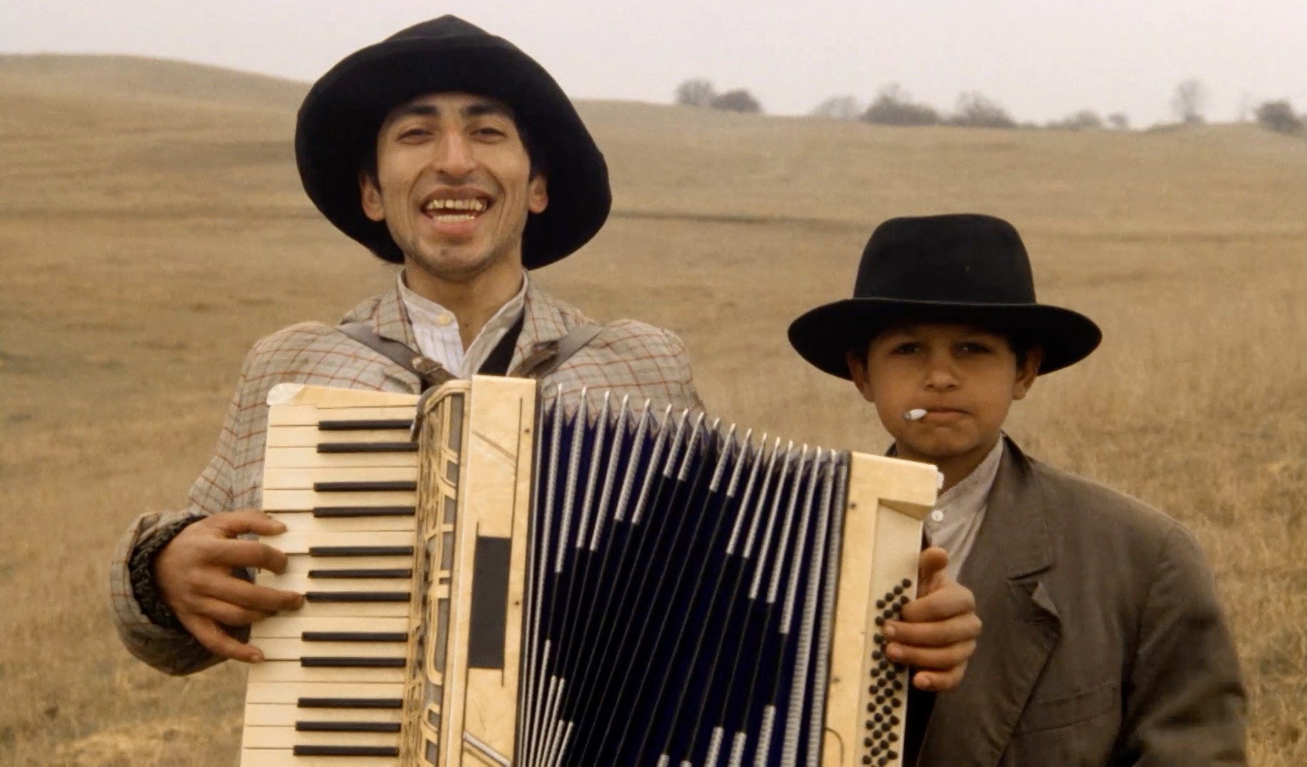 Behind the scenes on Who's Singin' Over There? filming in Serbia