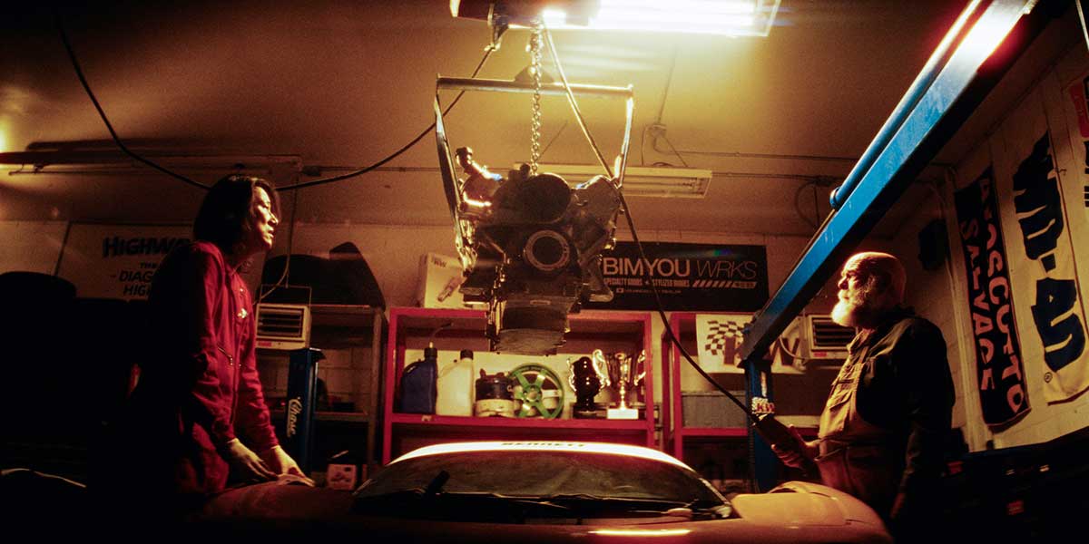 Frame from Drifter (2026)