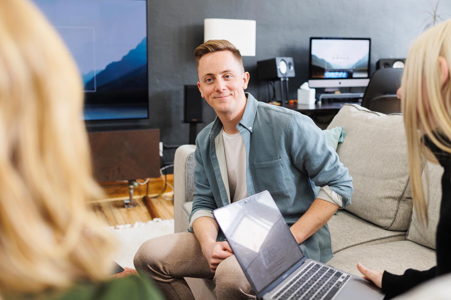 Andrew Hatling, founder and executive producer at Noble, on set